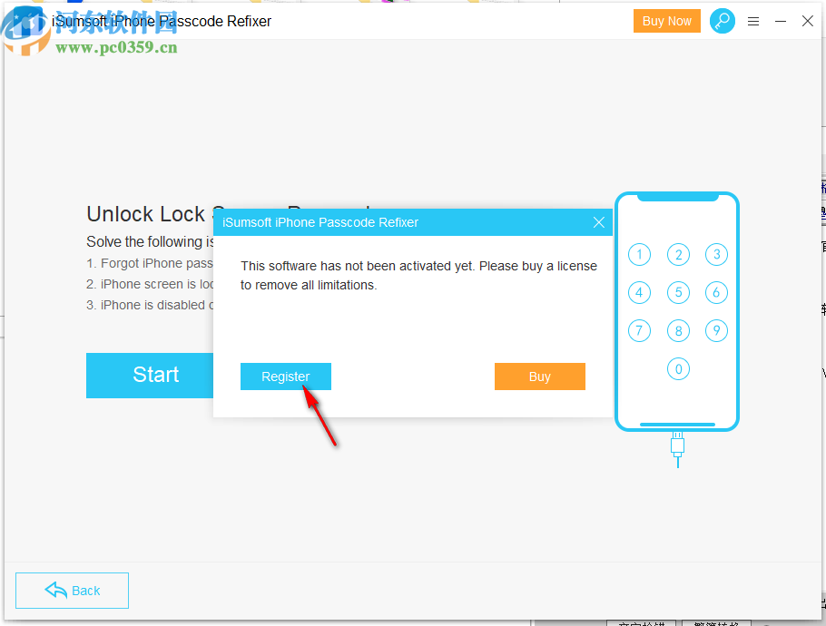 iSumsoft iPhone Passcode Refixer