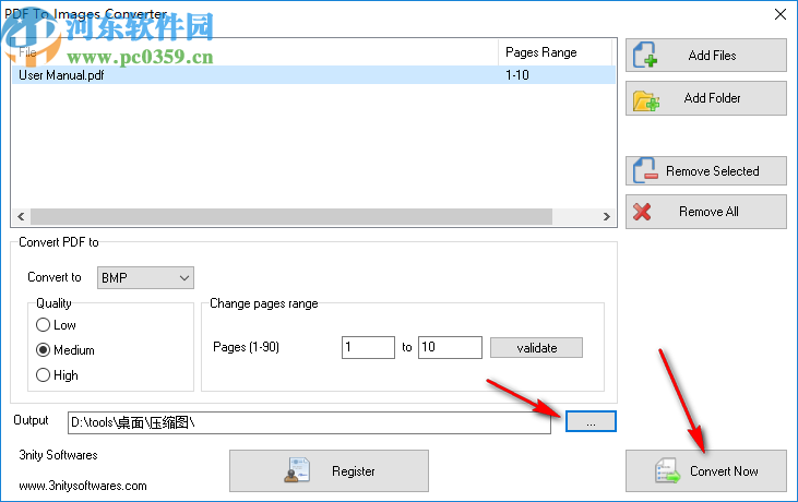 PDF to Images Converter(PDF转图片工具)