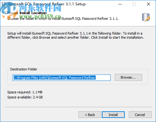 iSumsoft SQL Password Refixer(密码重置软件)