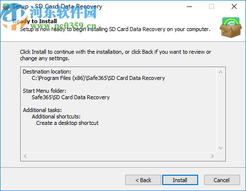 Safe365 SD Card Data Recovery Wizard