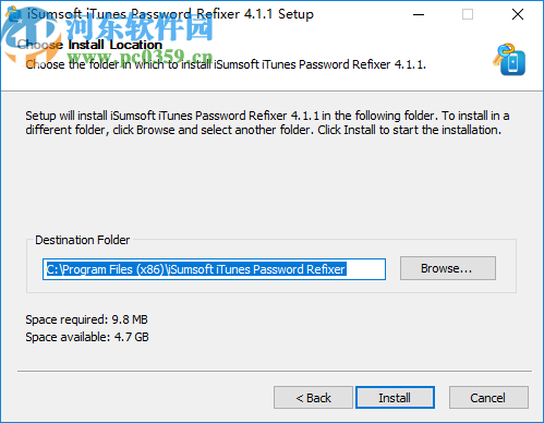iSumsoft iTunes Password Refixer