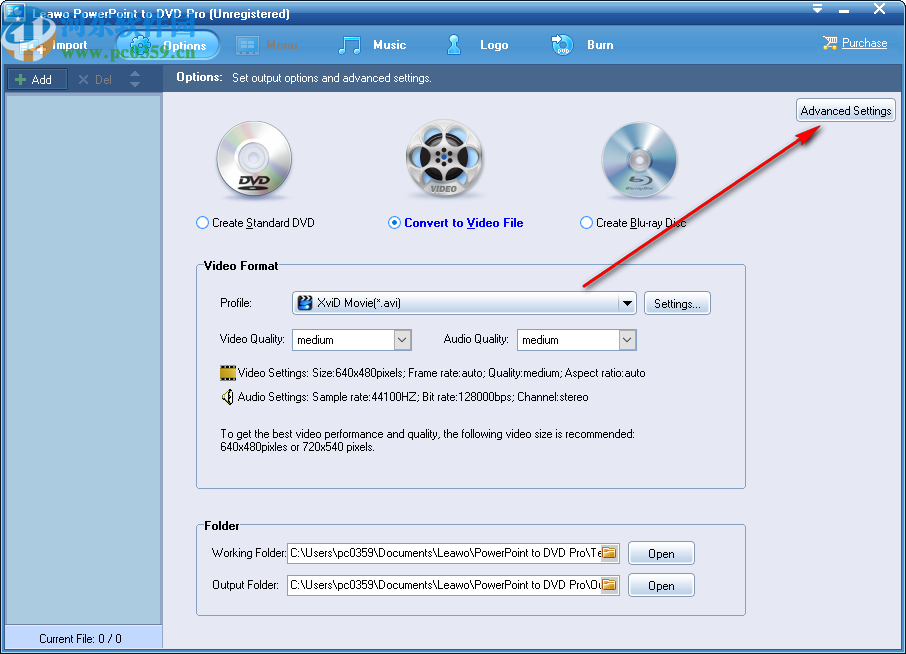 Leawo PowerPoint to DVD(PPT转DVD工具)