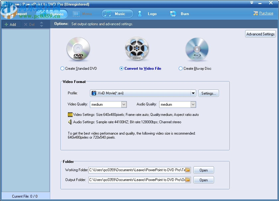 Leawo PowerPoint to DVD(PPT转DVD工具)