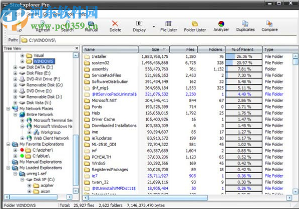 SizeExplorer Pro(文件管理软件)