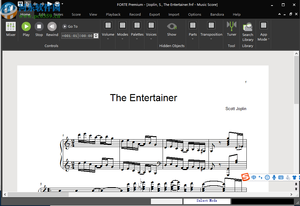 FORTE 11 Premium(乐谱制作软件)