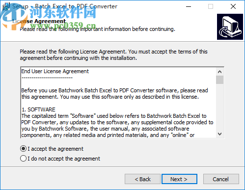 Batch XLS TO PDF Converter(XLS到PDF转换器)