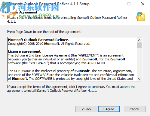 iSumsoft Outlook Password Refixer(Outlook密码恢复器)