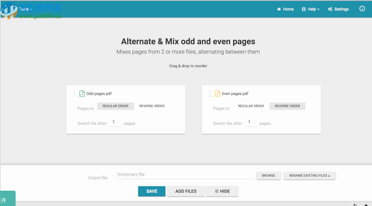 PDFsam Visual(PDF可视化工具)