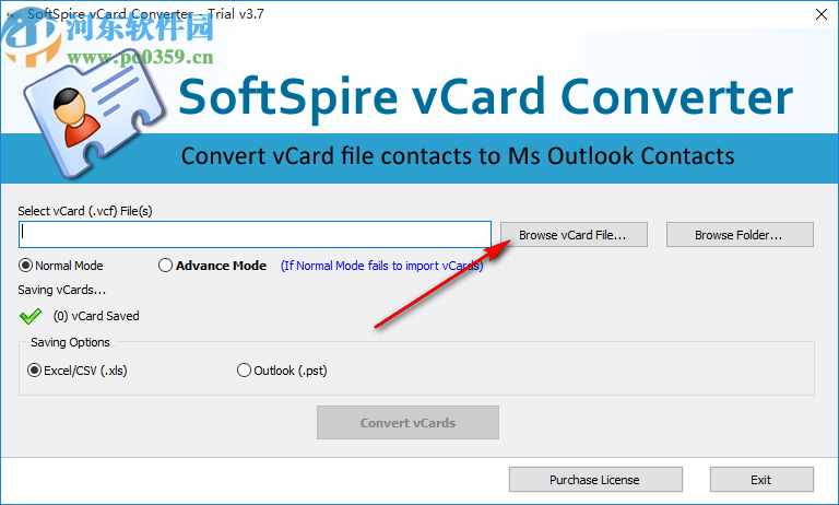 SoftSpire vCard Converter(vCard格式转换器)