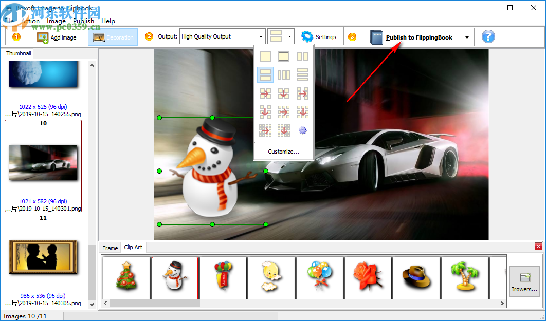 Boxoft Image to Flipbook(图片转翻页书工具)