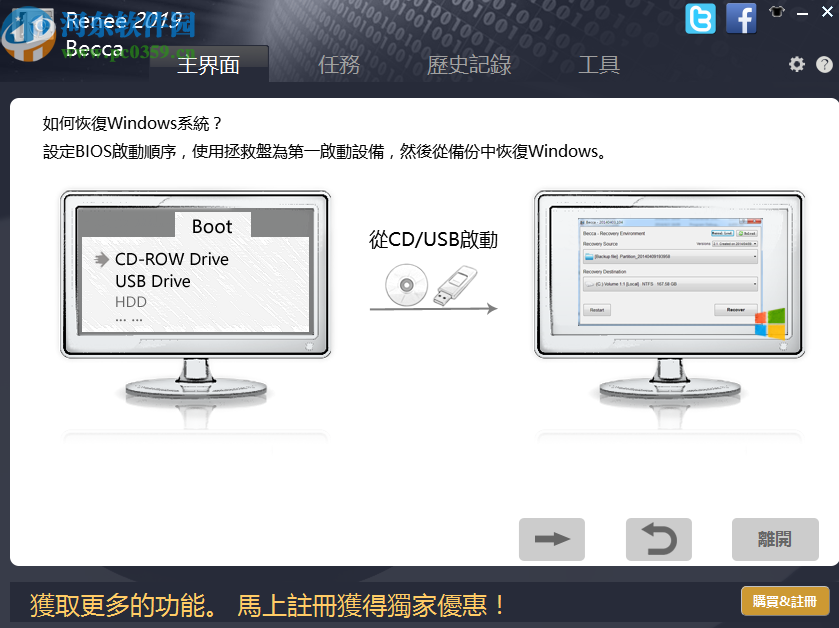 Renee Becca(系统备份还原)