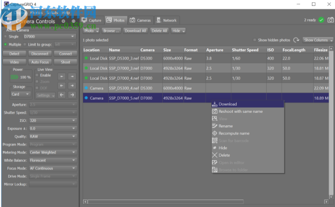 CaptureGRID(摄像机控制软件)