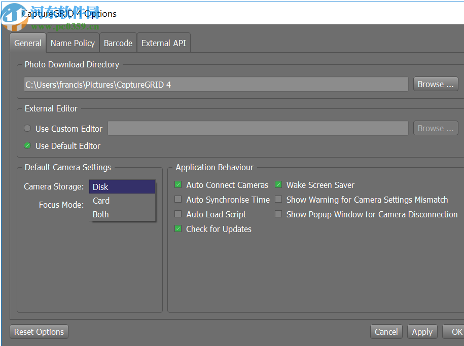 CaptureGRID(摄像机控制软件)