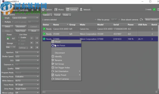 CaptureGRID(摄像机控制软件)
