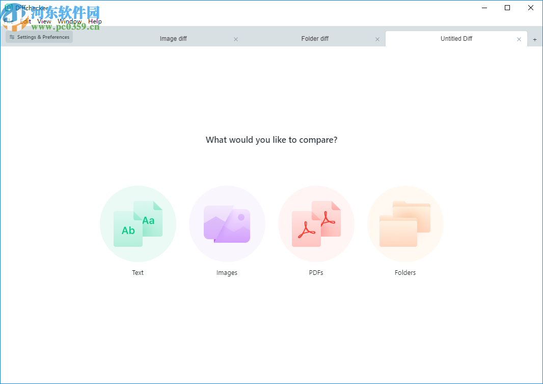 Diffchecker(文件差异对比工具)