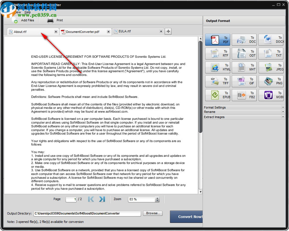 Soft4Boost Document Converter(文档转换器)