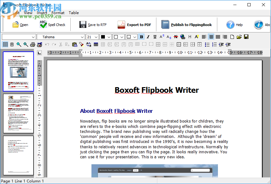 Boxoft Flipbook Writer(翻页书制作软件)