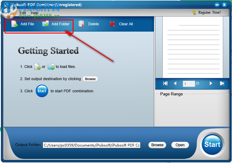 iPubsoft PDF Combiner(PDF文件合并)