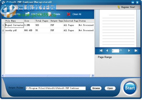 iPubsoft PDF Combiner(PDF文件合并)