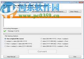 MDaemon MSG to EML Converter(MSG转换为EML)