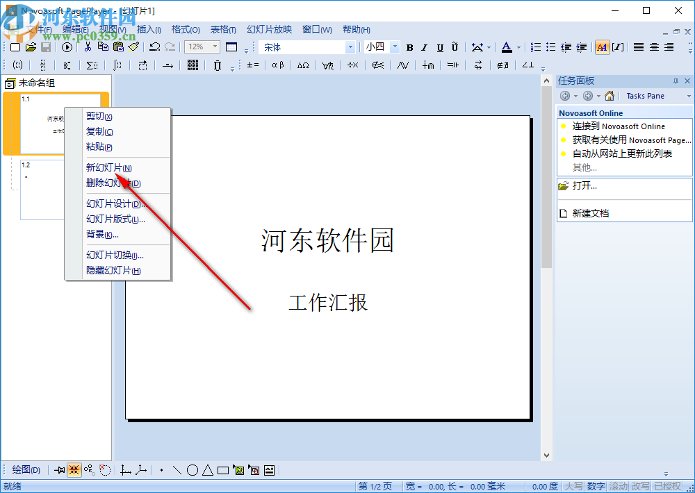 Novoasoft PagePlayer(演示文稿制作软件)