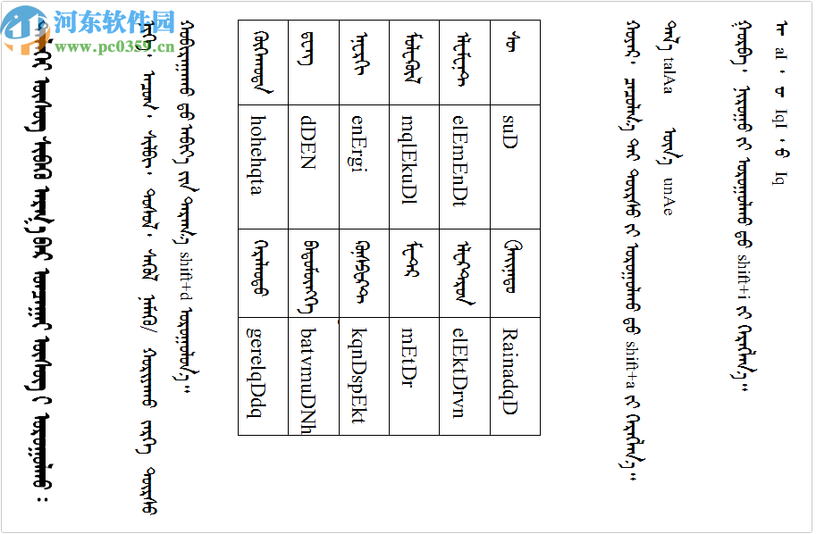 德力海蒙古文输入法