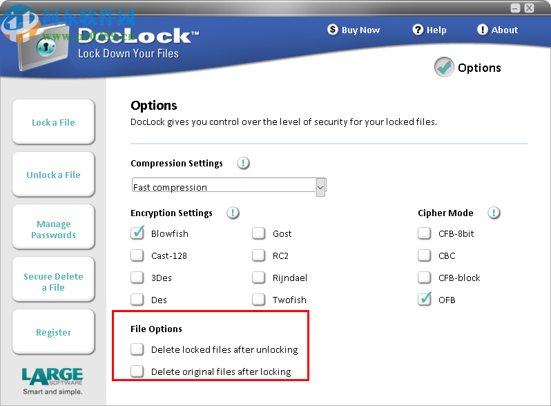 DocLock(文件夹加密)