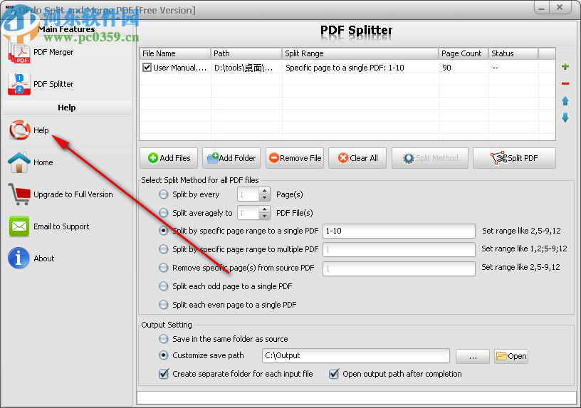 Okdo Split and Merge PDF(PDF拆分合并工具)