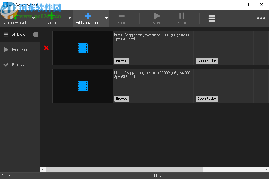 4K Downloader(<a href=https://www.pc0359.cn/zt/spxzrj/ target=_blank class=infotextkey>视频下载软件</a>)
