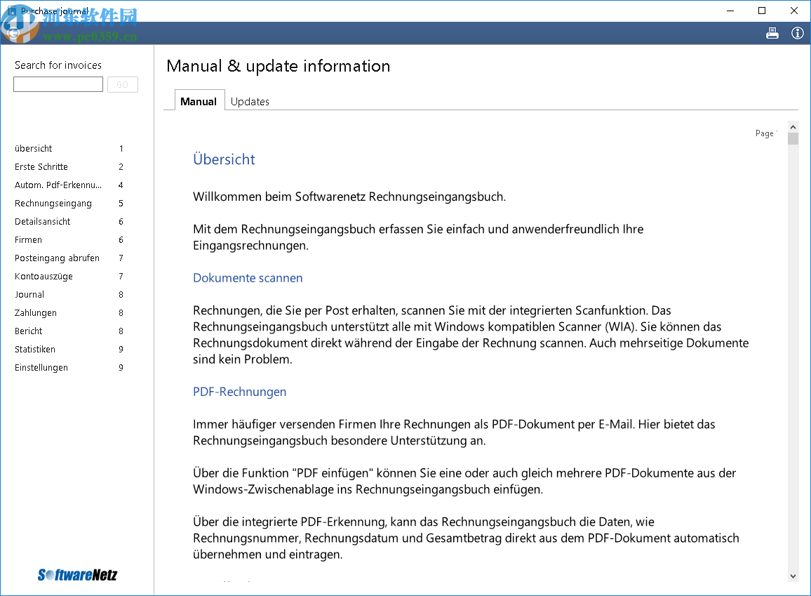 Rechnungseingangsbuch(会计开票软件)