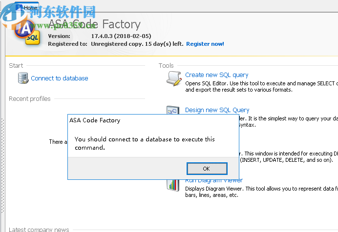 ASA Code Factory(数据库管理工具)