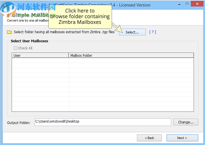 SoftSpire Zimbra Converter(Zimbra转换器)