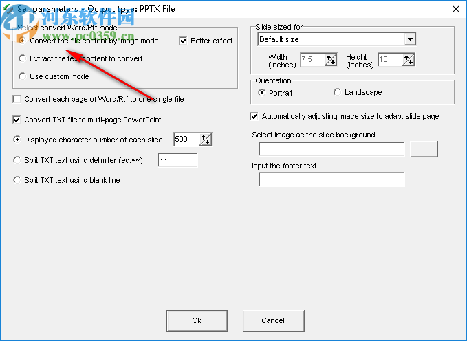 Okdo Txt Rtf to PowerPoint Converter