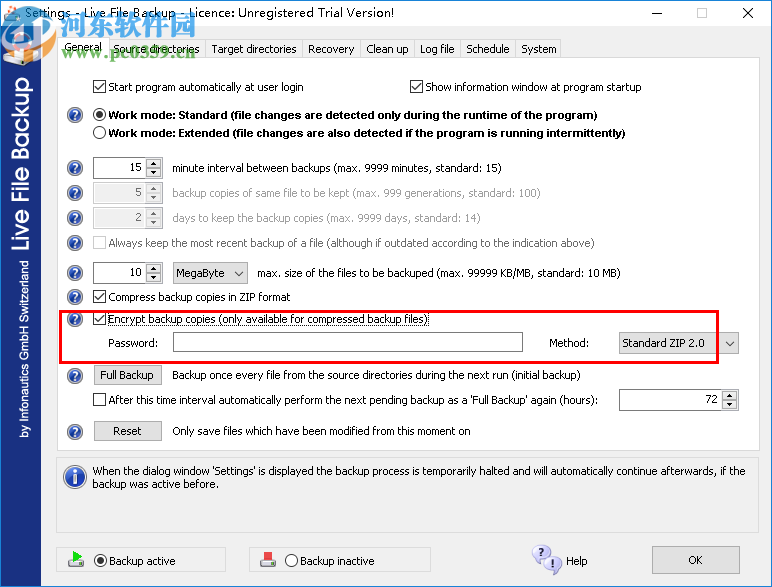 Live File Backup(文件实时备份软件)