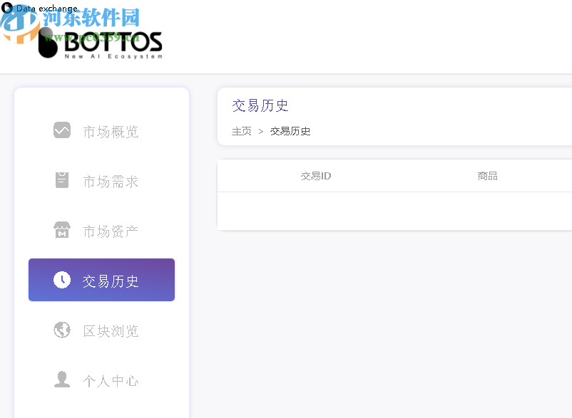 Bottos Data Exchange(铂链数据交换)