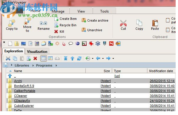 FileVoyager(文件管理软件)