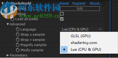 PixelsWorld(像素世界着色器代码渲染AE插件)