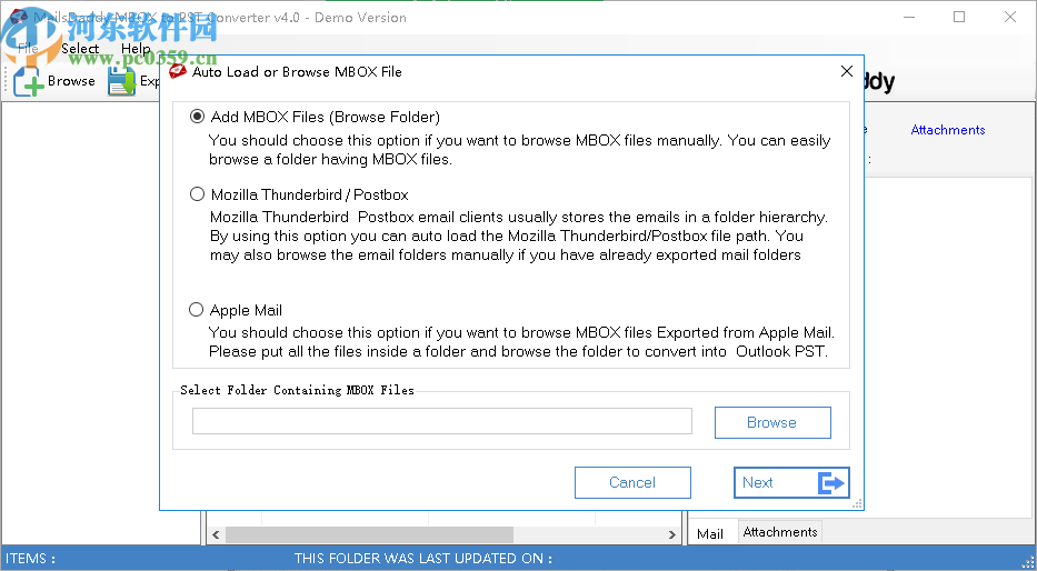 MailsDaddy MBOX To PST Converter