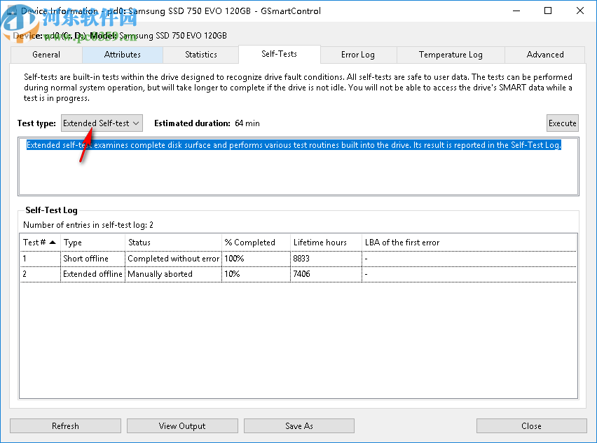 智能磁盘检测工具(GSmartControl)
