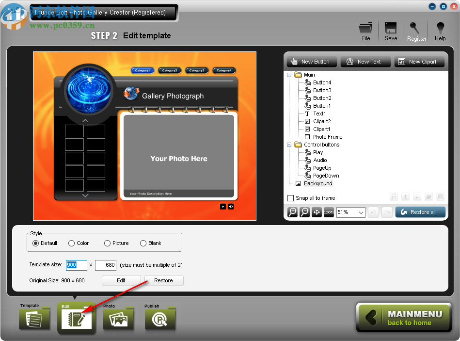ThunderSoft Photo Gallery Creator(视频相册制作软件)