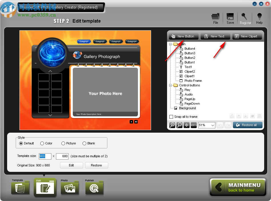 ThunderSoft Photo Gallery Creator(视频相册制作软件)