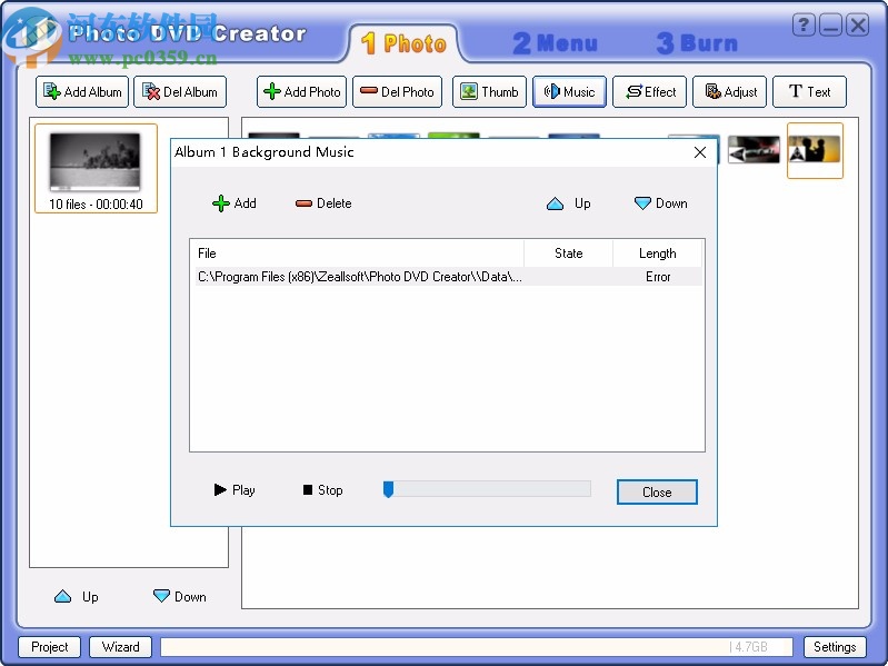 Photo DVD Creator(视频相册制作软件)
