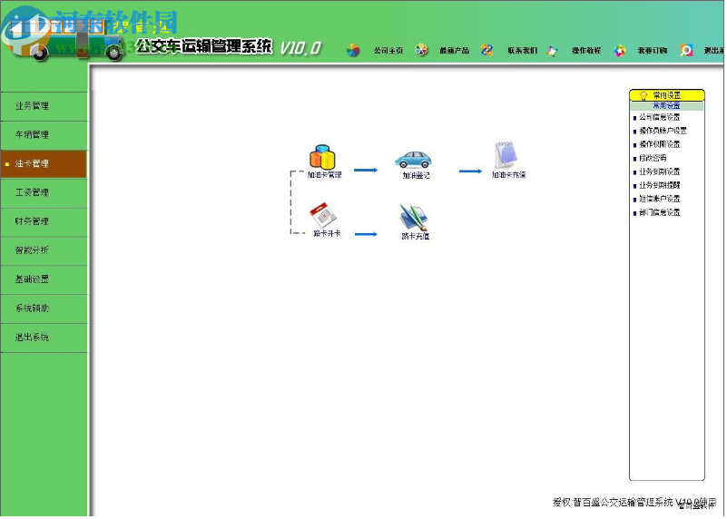 智百盛公交运输管理软件