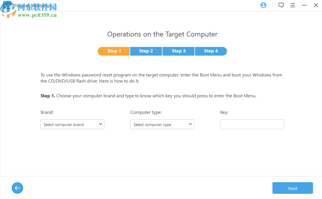Passper WinSenior(Windows密码恢复工具)