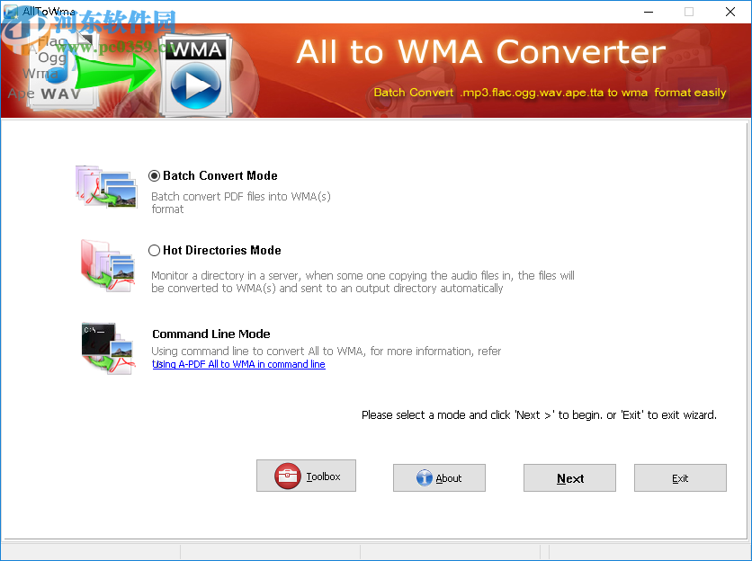 Boxoft All to WMA Converter(WMA格式转换器)