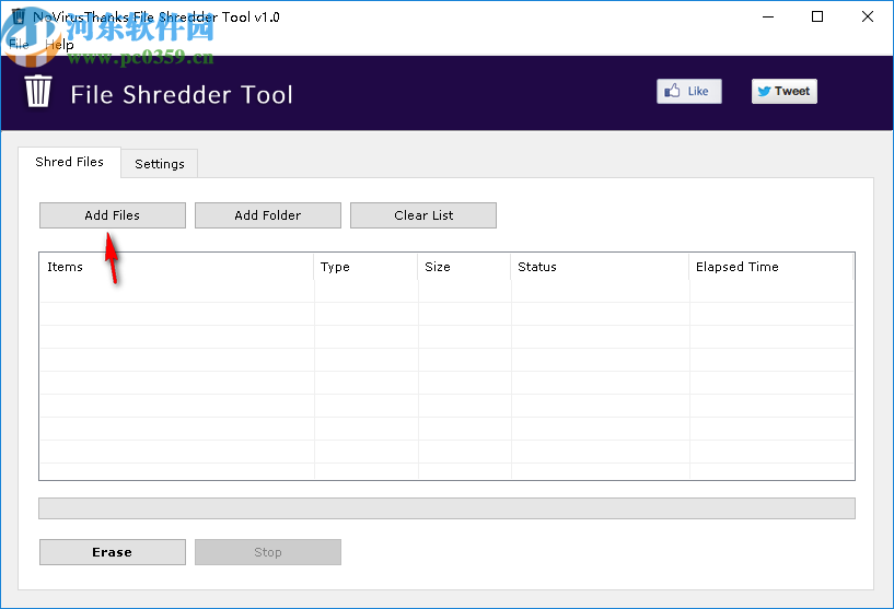 轻量级文件粉碎工具(NoVirusThanks File Shredder Tool)