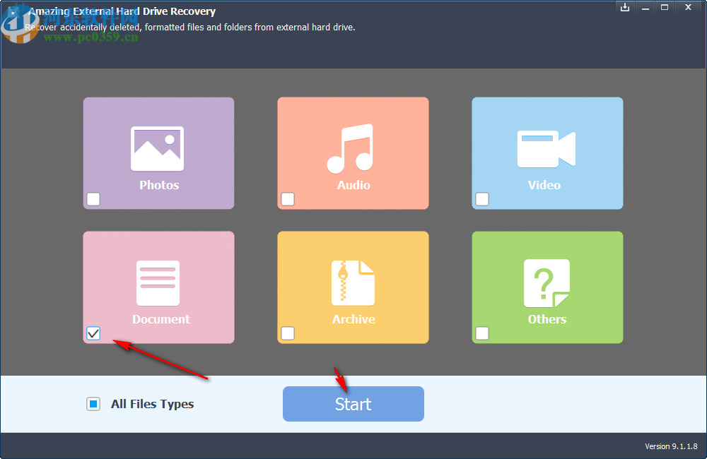 Amazing External Hard Drive Recovery(数据恢复软件)