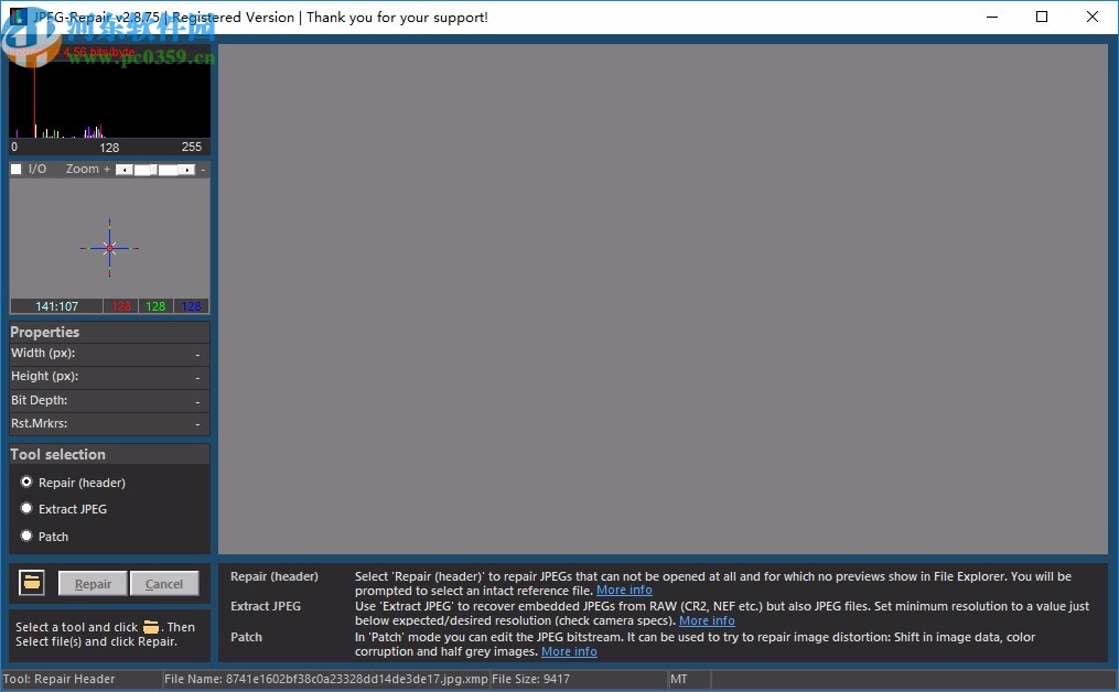 JPEG-Repair(照片修复工具)