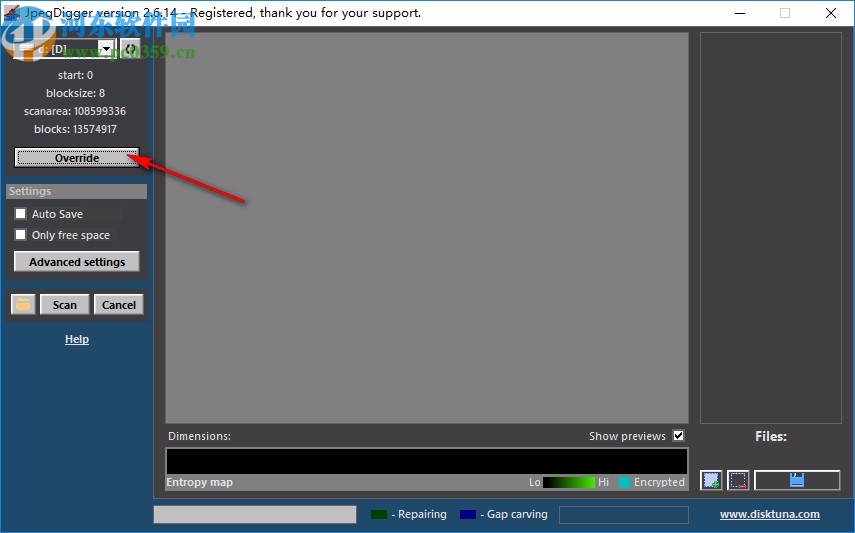 JpegDigger(图片恢复工具)