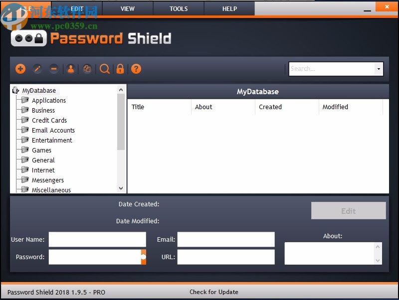 Password Shield(账号密码保存软件)